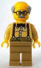 LEGO Minifigure-Grandpa-Collectible Minifigures / Series 10-Creative Brick Builders